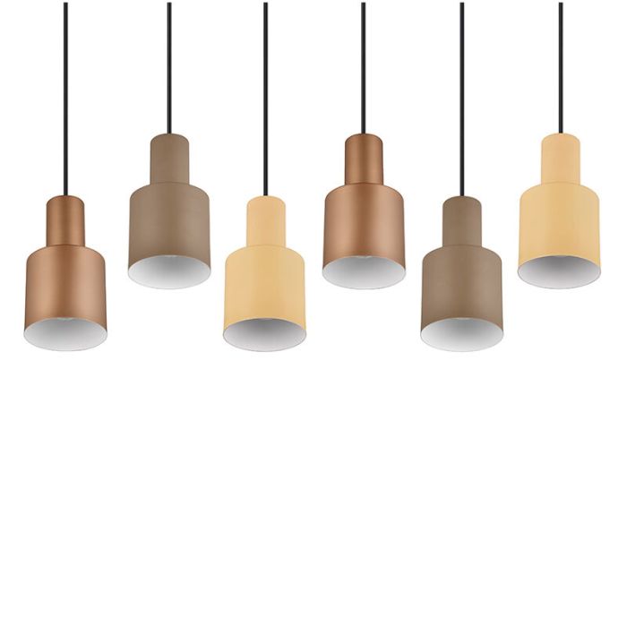 Taupe pendant light modern, Amila