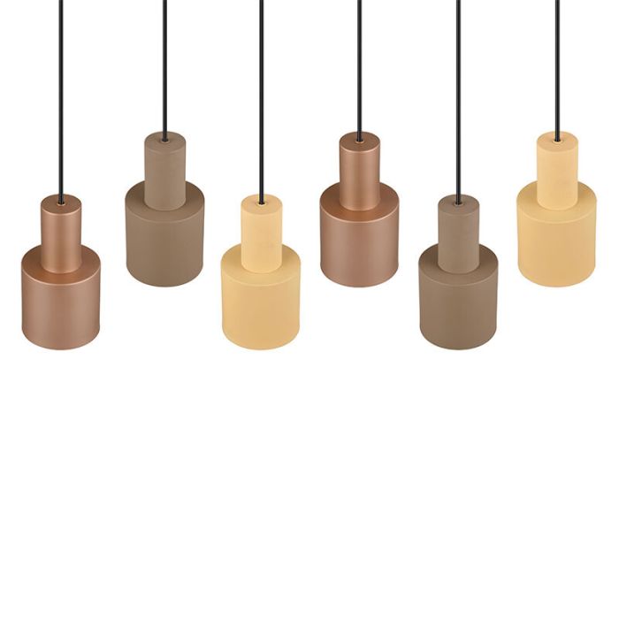 Taupe pendant light modern, Amila