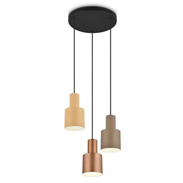 Taupe pendant light modern, Amila