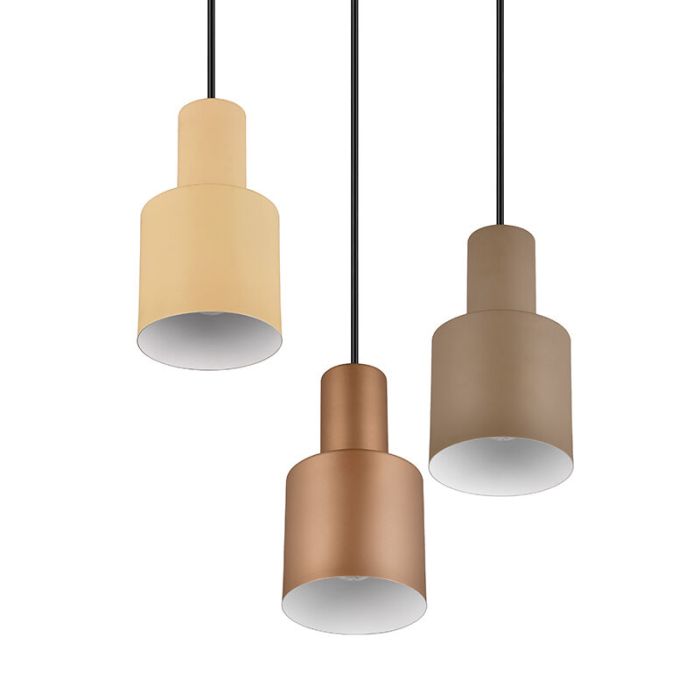 Taupe pendant light modern, Amila