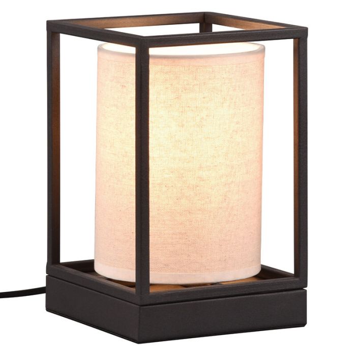 Black table lamp modern, Gilano