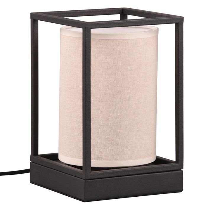 Black table lamp modern, Gilano