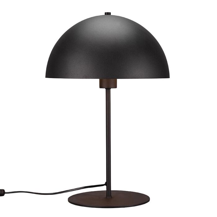 Black table lamp modern, Fransisca, with switch