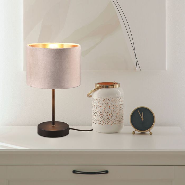 Beige table lamp modern, Ercan