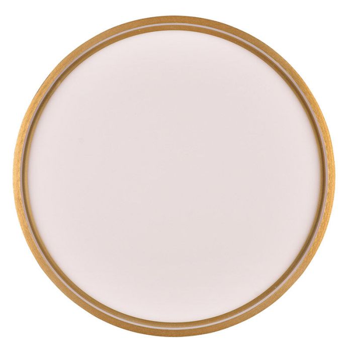 Brass flush ceiling light modern, Destin, 29W, warm to cold white adjustable LED