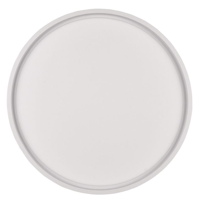 White flush ceiling light modern, Destin, 29W, warm to cold white adjustable LED