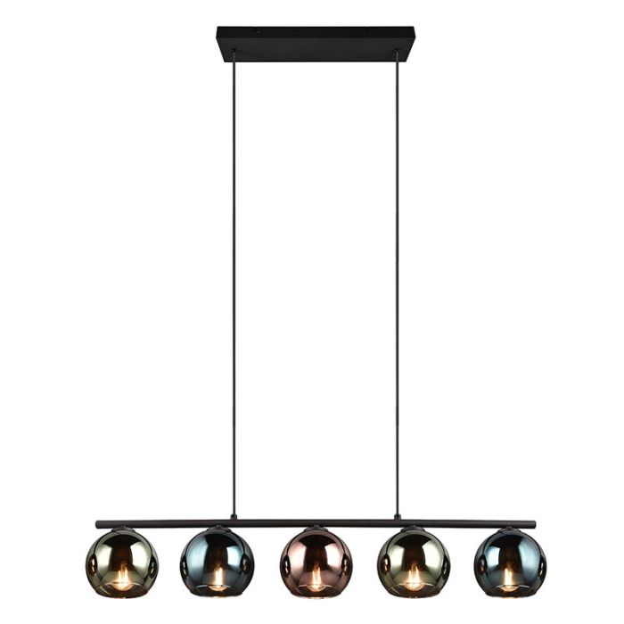 Multicoloured pendant light design, Glenda