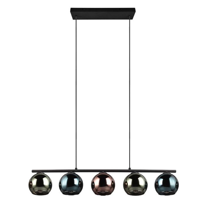 Multicoloured pendant light design, Glenda