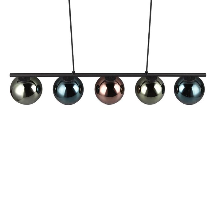 Multicoloured pendant light design, Glenda