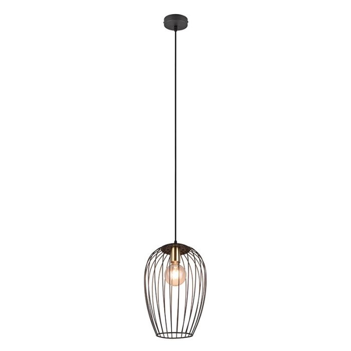 Black pendant light industrial, Dilano