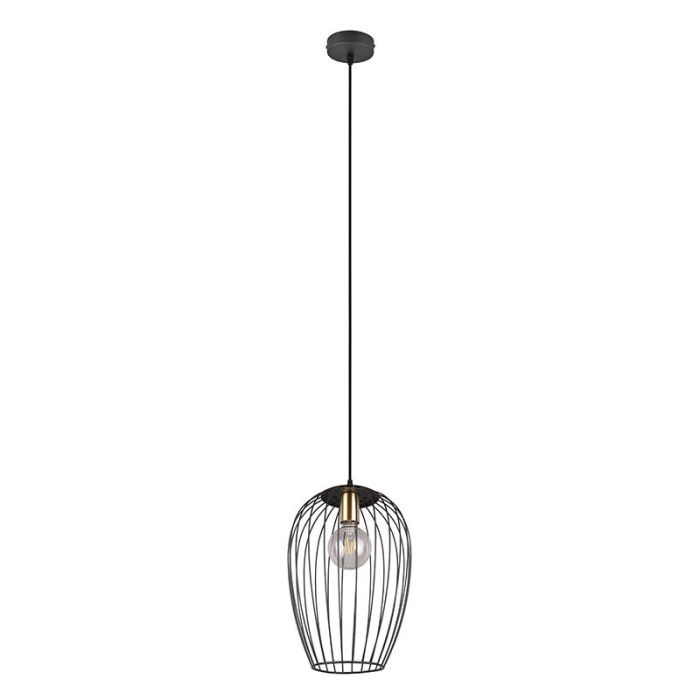 Black pendant light industrial, Dilano