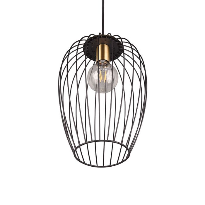 Black pendant light industrial, Dilano
