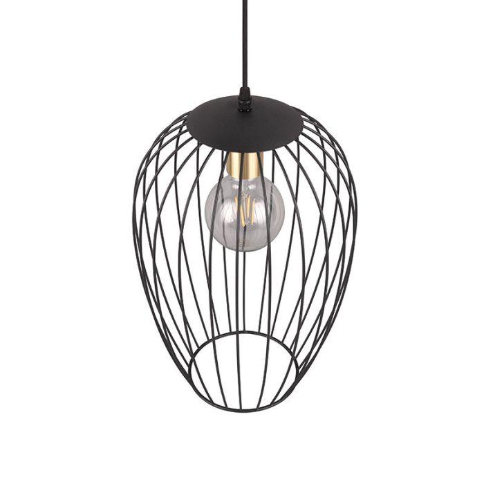 Black pendant light industrial, Dilano