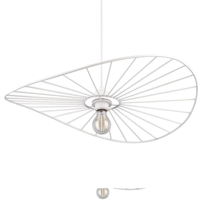 White pendant light industrial, Dejan