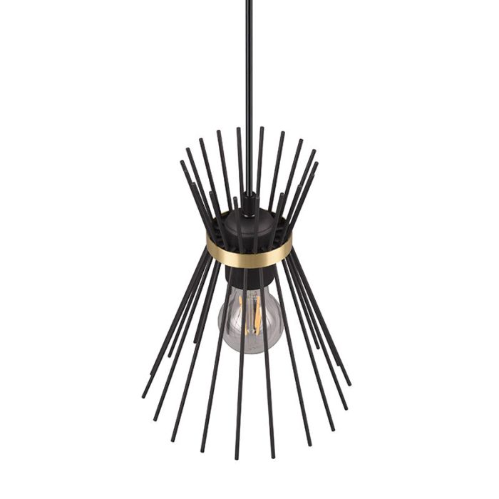 Black pendant light industrial, Fransiscus