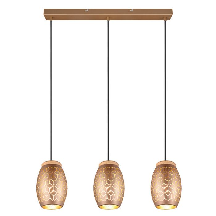 Taupe pendant light modern, Delana