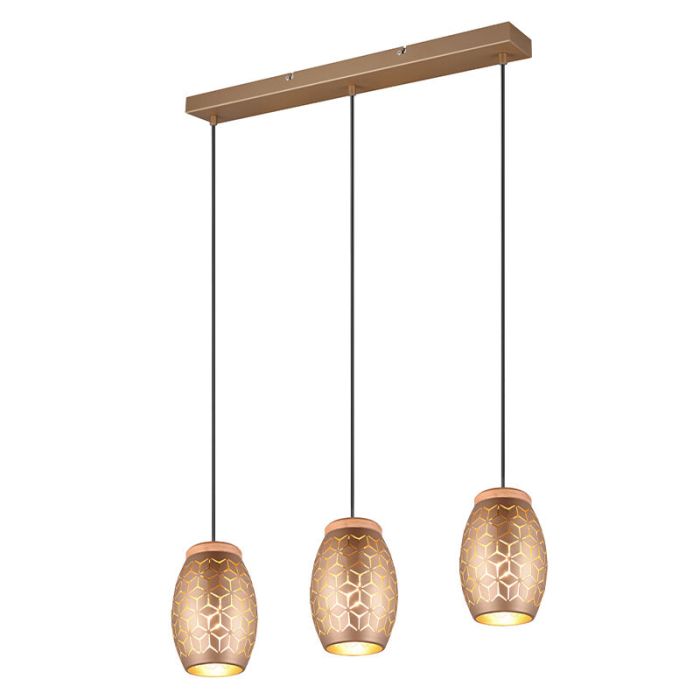 Taupe pendant light modern, Delana