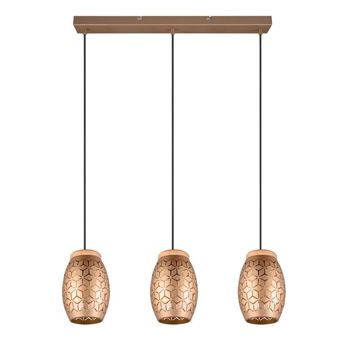 Taupe pendant light modern, Delana