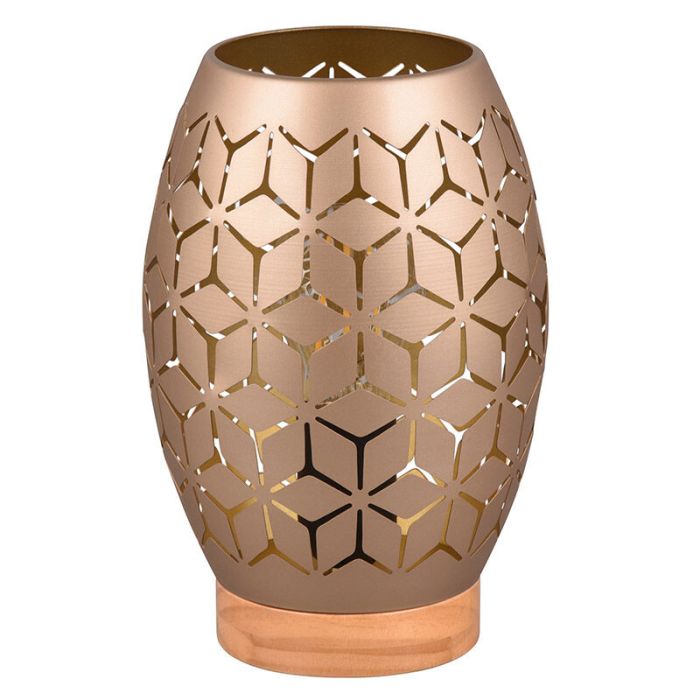 Taupe table lamp modern, Delana