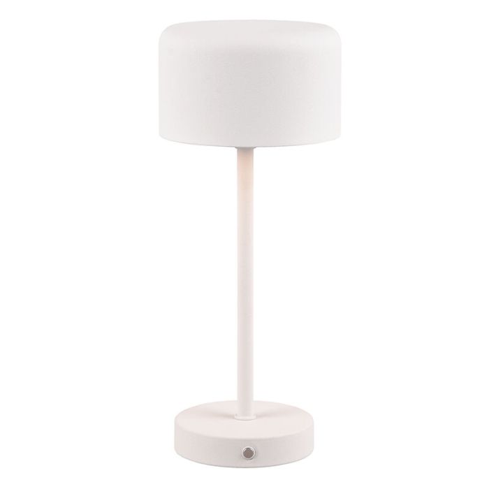 White table lamp modern, Dustin, 1,5W, 3000K LED, with touch dimmer