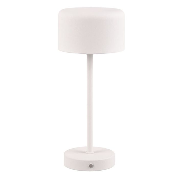 White table lamp modern, Dustin, 1,5W, 3000K LED, with touch dimmer