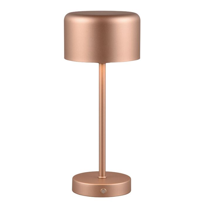 Bronze table lamp modern, Dustin, 1,5W, 3000K LED, with touch dimmer
