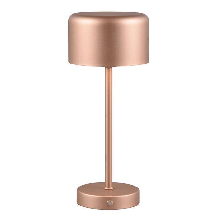 Bronze table lamp modern, Dustin, 1,5W, 3000K LED, with touch dimmer