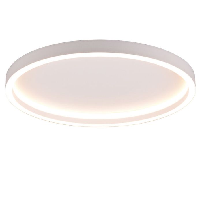 White flush ceiling light design, Gilbert, 20W, 3000K LED