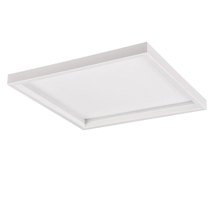 White flush ceiling light design, Gilbert, 20W, 3000K LED