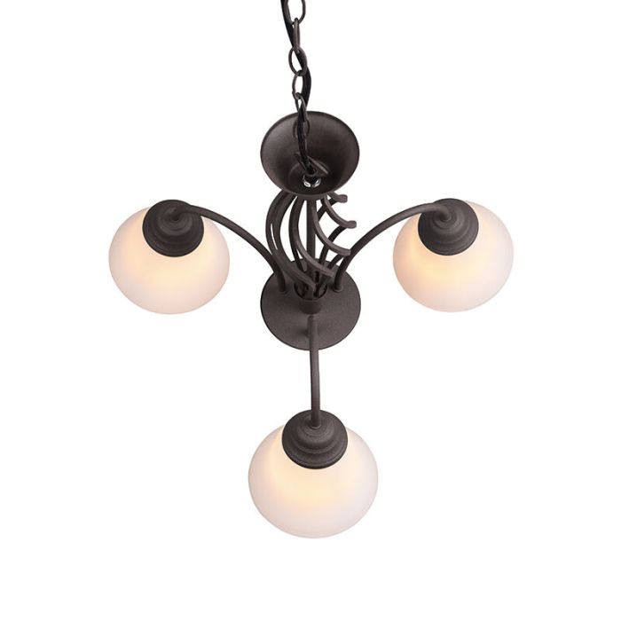 Rust Coloured chandelier classic, Detroit
