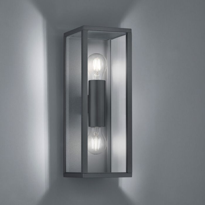 Anthracite outdoor light industrial, Sanna, IP44