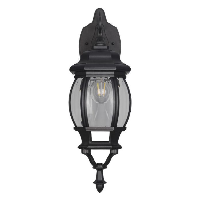 Black outdoor light classic, Evander, IP23