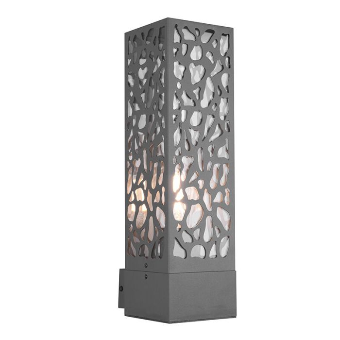 Anthracite outdoor light modern, Tobias, IP44