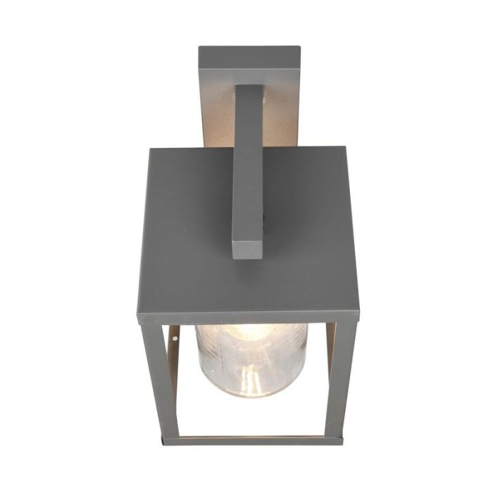 Anthracite outdoor wall light with motion sensor modern, Reini, IP44