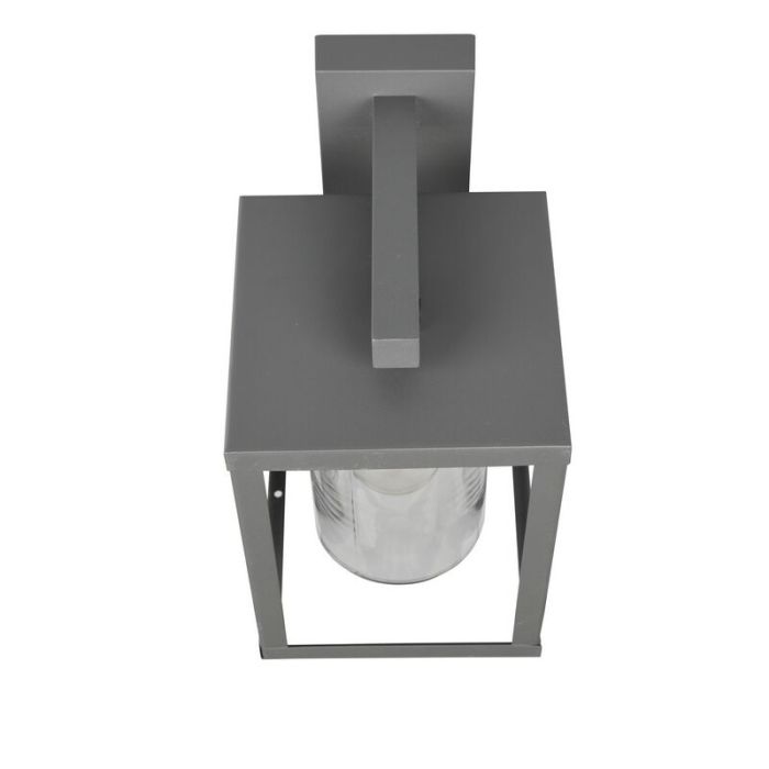 Anthracite outdoor wall light with motion sensor modern, Reini, IP44