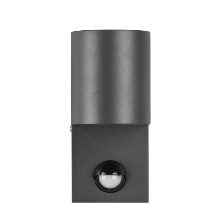 Anthracite outdoor wall light with motion sensor modern, Laurien, IP44