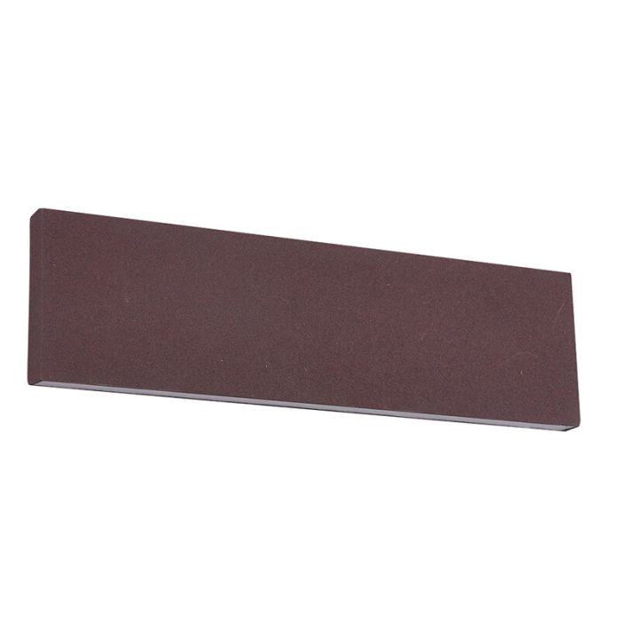 Rust Coloured up down wall light modern, Coscon, 6W, 3000K LED