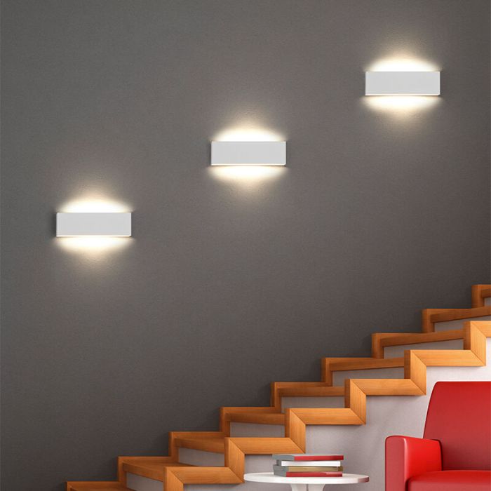 White up down wall light modern, Coscon, 6W, 3000K LED