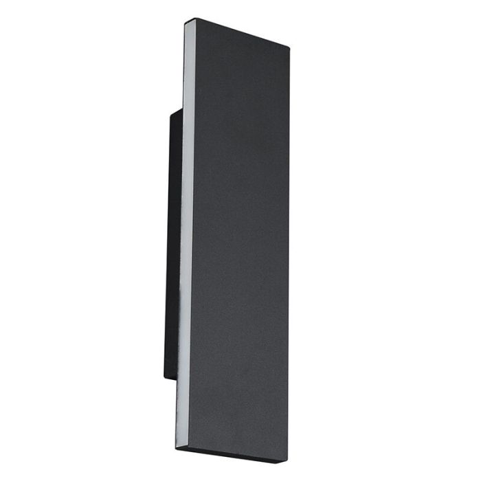 Anthracite up down wall light modern, Coscon, 6W, 3000K LED