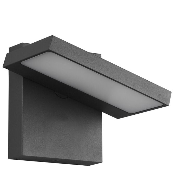 Anthracite outdoor light modern, Tabita, 8W, 3000K LED, IP54