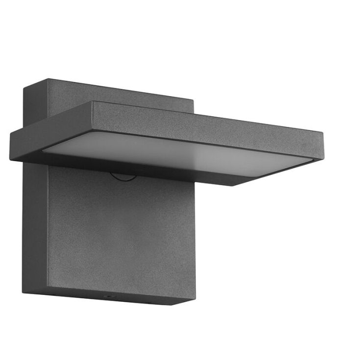 Anthracite outdoor light modern, Tabita, 8W, 3000K LED, IP54