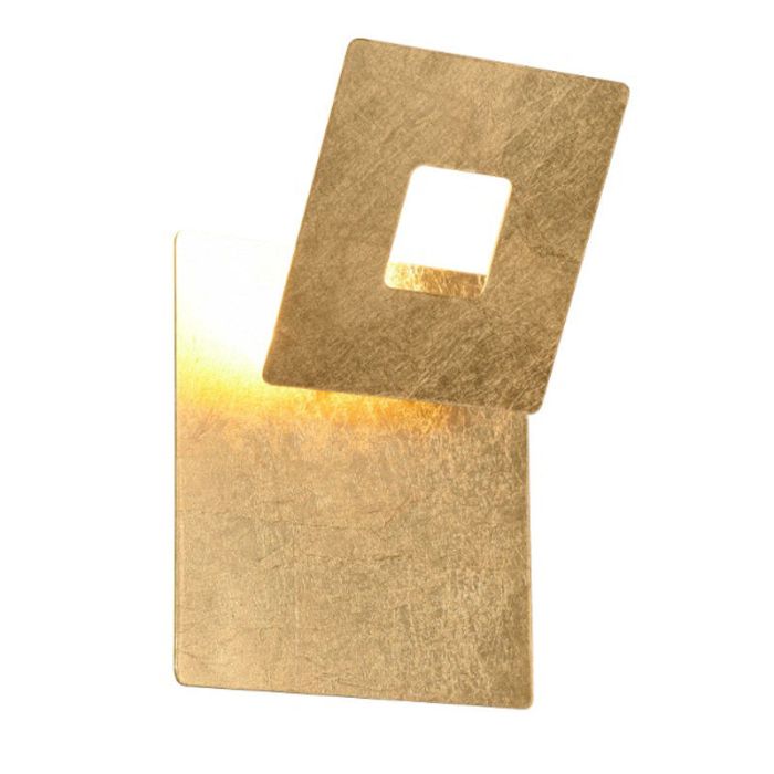 Golden wall light design, Ting, 6W, 3000K LED