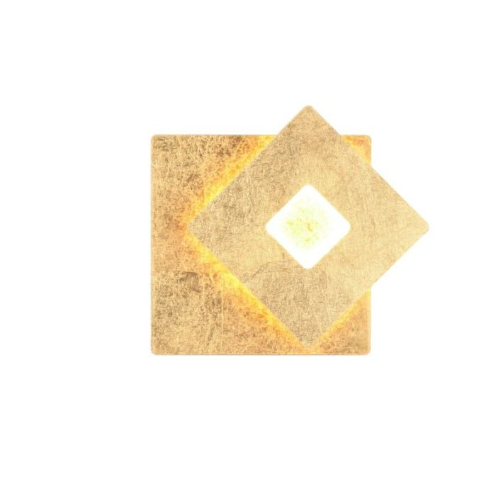 Golden wall light design, Ting, 6W, 3000K LED
