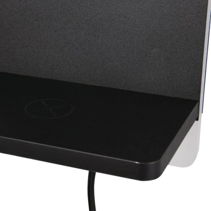 Black wall light modern, Margje, 9W, 3000K LED, with switch