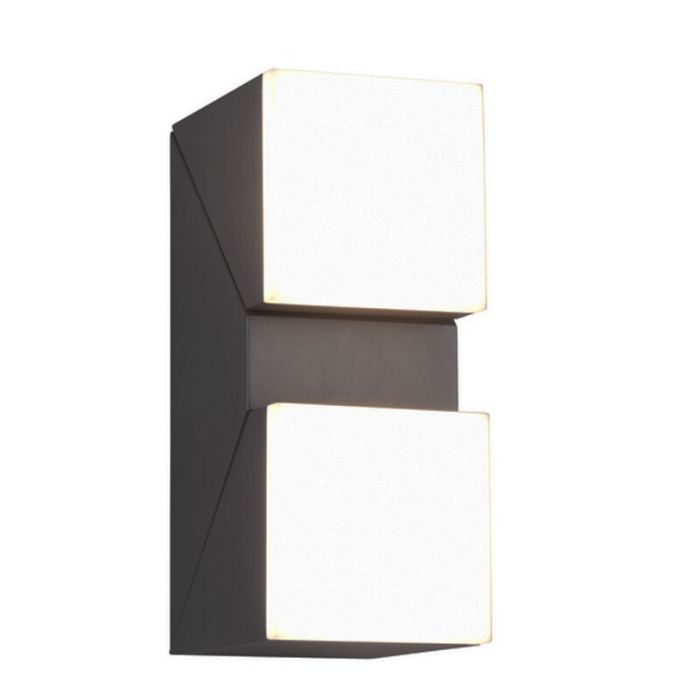 Anthracite outdoor light modern, Liron, 7W, 3000K LED, IP54