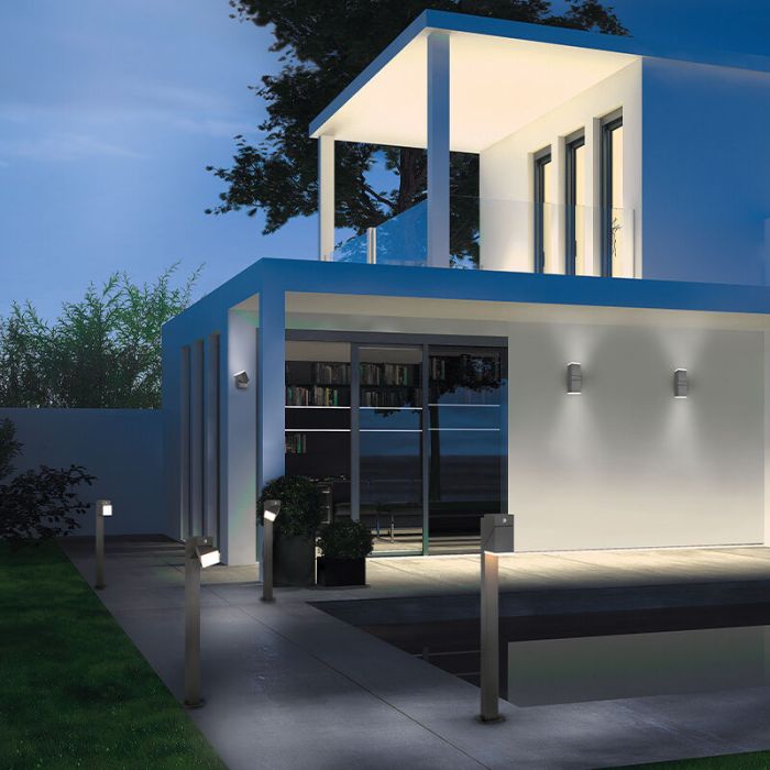 Anthracite outdoor light modern, Liron, 7W, 3000K LED, IP54