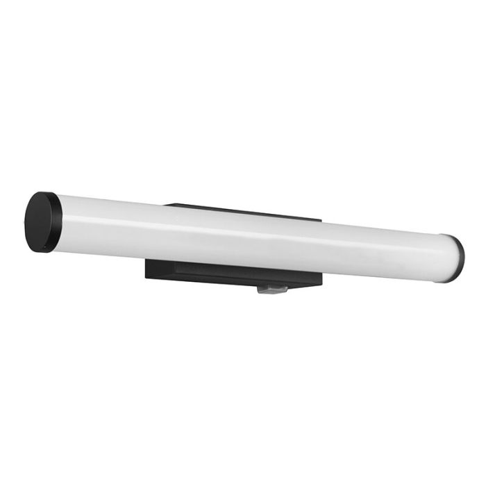 Black bathroom wall light modern, Staby, 4,3W, 3000K LED, IP44