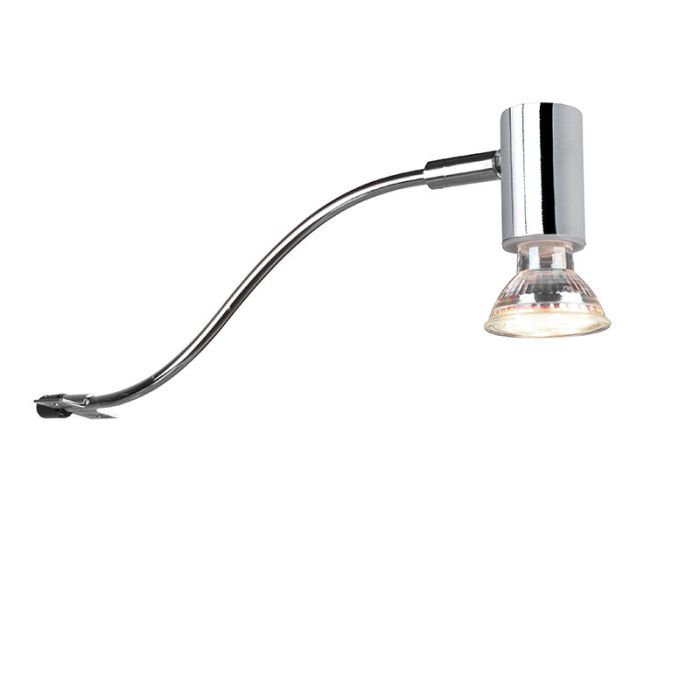 Chrome bathroom wall light modern, Martika, IP44
