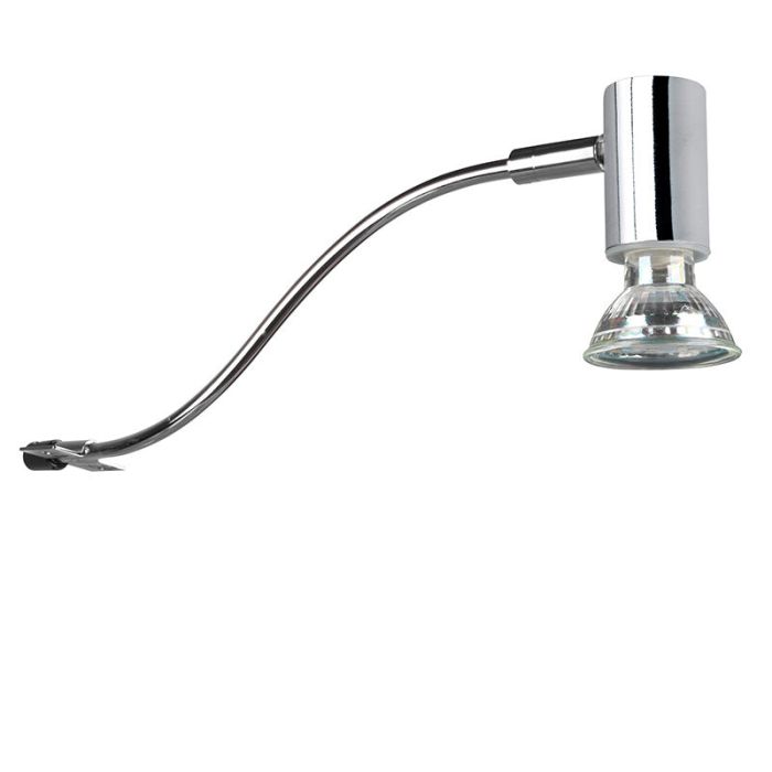 Chrome bathroom wall light modern, Martika, IP44