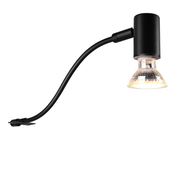 Black bathroom wall light modern, Martika, IP44